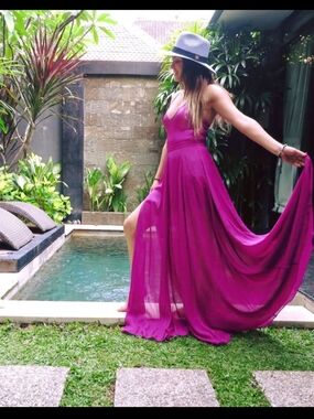 206. AKIRA Women's Chiffon Skirt